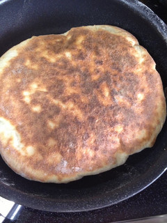 A picture of My Favorite Cheese Naan.