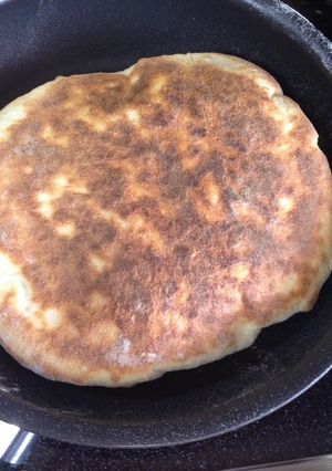 A picture of My Favorite Cheese Naan.