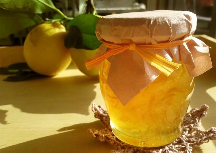 Simple Way to Prepare Perfect Lemon Jam