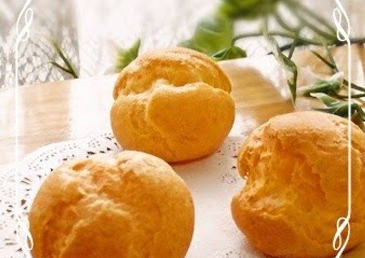 Steps to Prepare Any-night-of-the-week Cream Puff Pastry Done in the Microwave