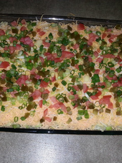 A picture of Taco Dip.