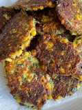 Hambúrguer de Curgete e Milho