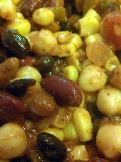 A picture of bean salad.