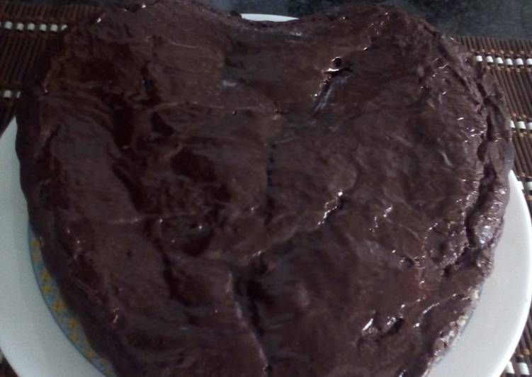 Bizcocho húmedo de chocolate y yogur