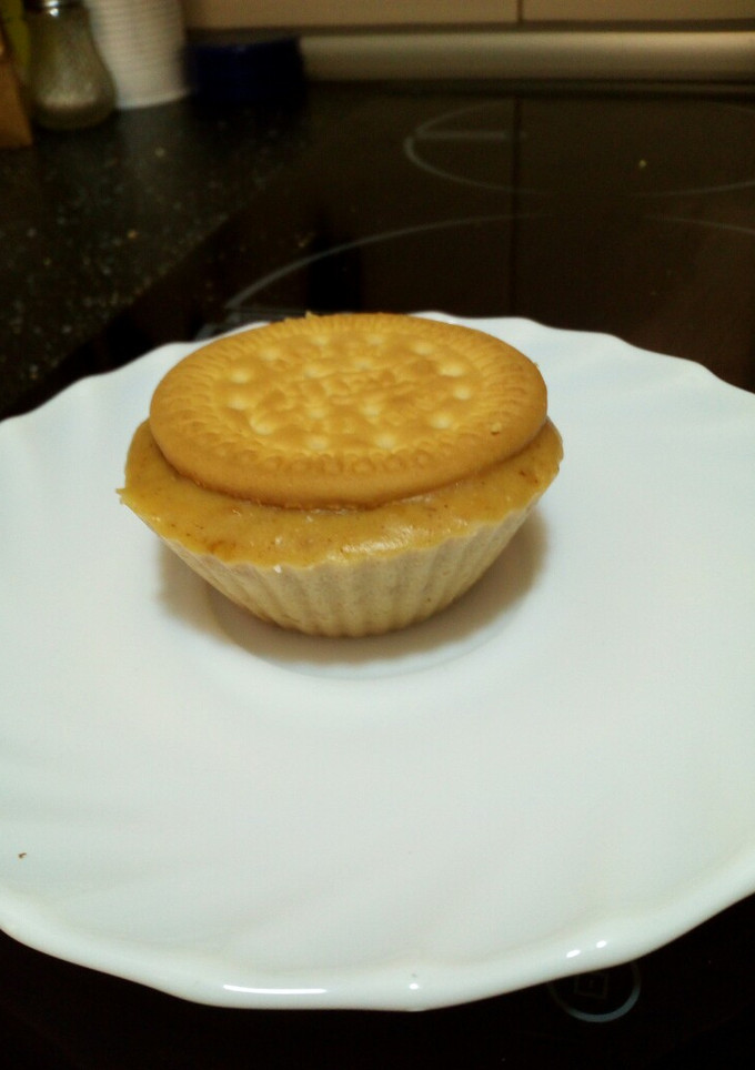 Una foto de Crema de galletas maría y caramelo