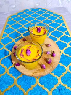 عکسی از دستور 💛کرم زعفرانی💛