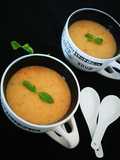 Bulgur and Lentil soup with chicken stock