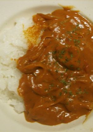 A picture of Butter Chicken Curry with Store-bought Roux.