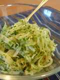 For Bento or Rice Balls--Stir-Fried Daikon Radish with Ao-nori