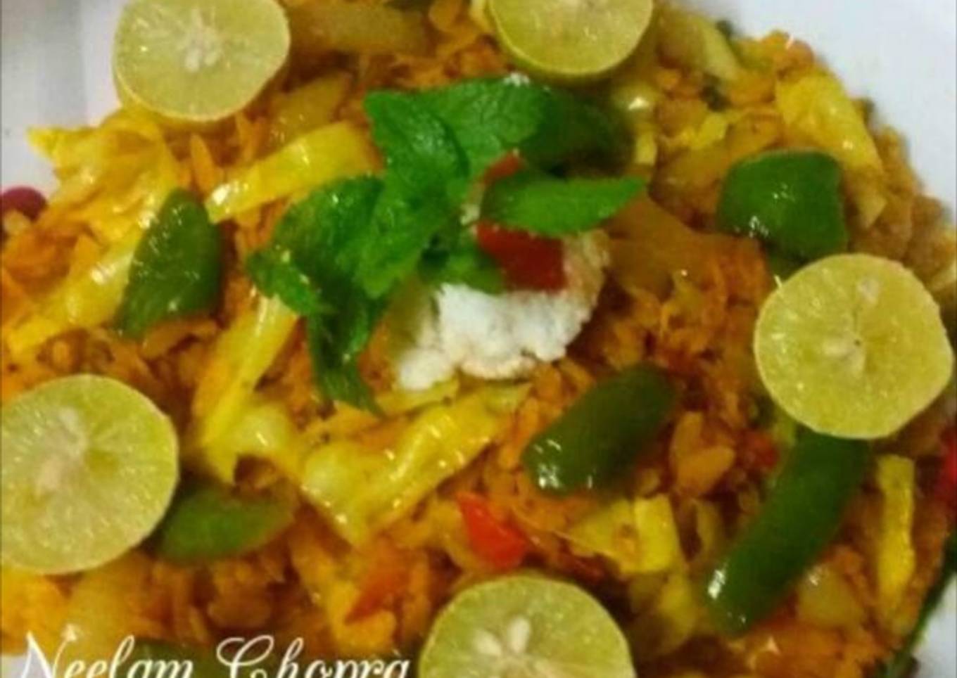 Vegetable Poha