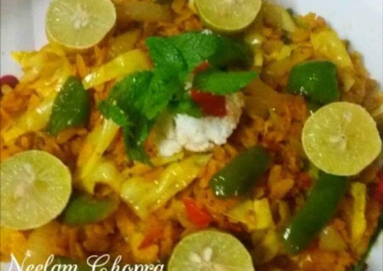 Recipe of Perfect Vegetable Poha