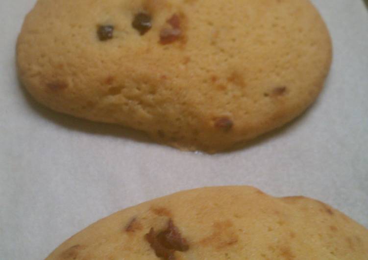 Cherry Pomegranate Sugar Cookies