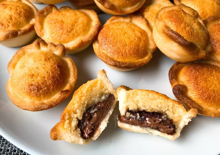 Comment Servir Tartelettes Nutella amandes