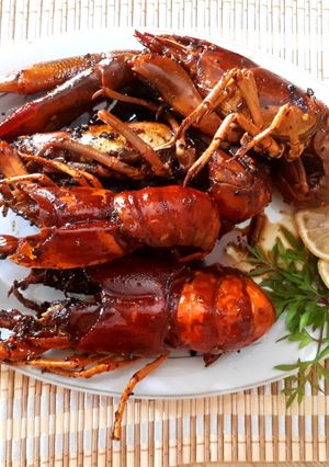 Foto resep Lobster lada hitam