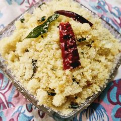 A picture of Suji upma.