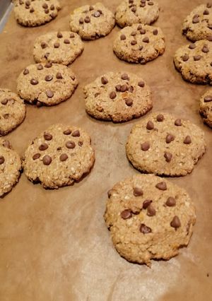 Una foto de Galletas veganas de avena