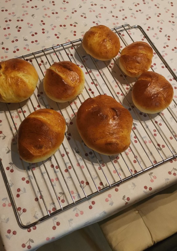 Una foto de Bollos tiernos muy ricos