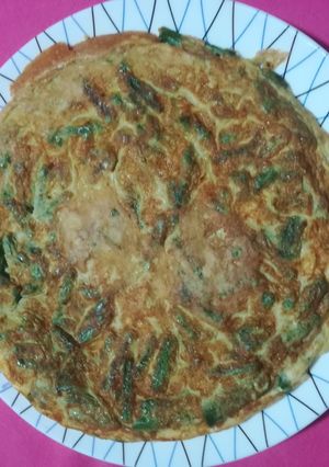 Una foto de Tortilla de espárragos trigueros