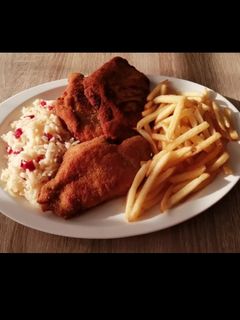Cordon bleu cheddar sajttal recept fotója