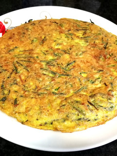 Una foto de Tortilla de espárragos silvestres