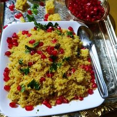 A picture of Surati Sev Khamani.