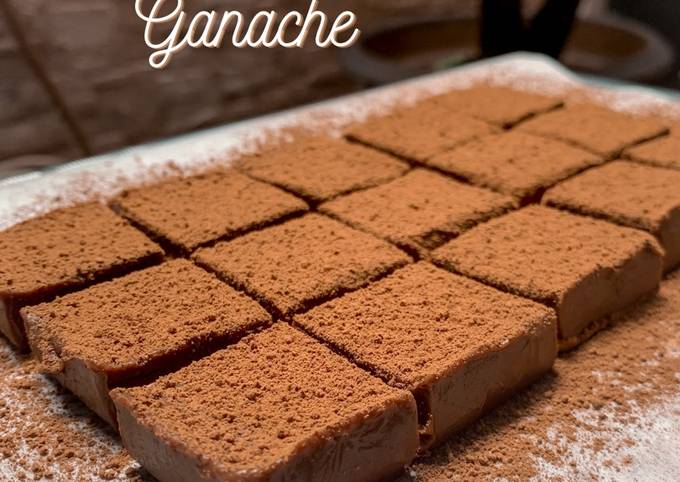 Chocolate Ganache Squares (for Valentine's 💖)