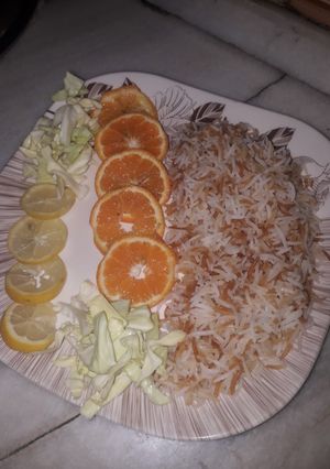 عکسی از دستور برنج