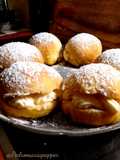 Bollos rellenos de nata (Thermomix)