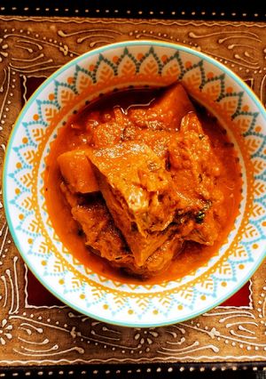 A picture of Kathal Masala.