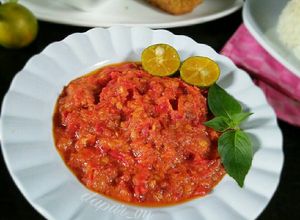 Foto resep SAMBEL TOMAT Goreng pelengkap SOP