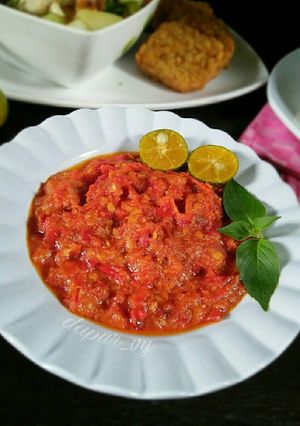 Foto resep SAMBEL TOMAT Goreng pelengkap SOP