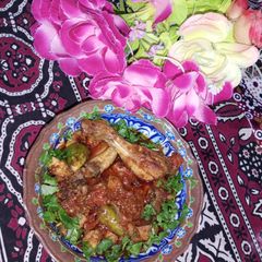 Chicken sindhi curry A picture of Chicken sindhi curry.