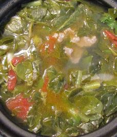 canh thịt bò lá giang