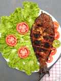 Baronang Bakar Bumbu Pedas