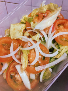 A picture of Salad trộn giấm táo.