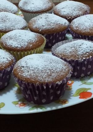 Foto di Muffins al cappuccino e gocce di cioccolato