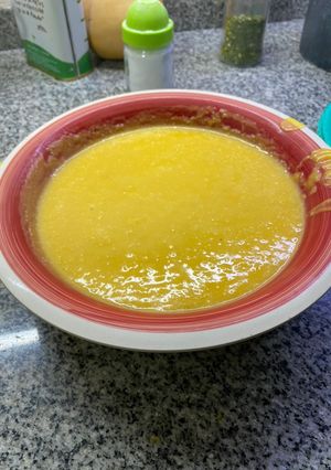 Una foto de Sopa Crema de Zapallo