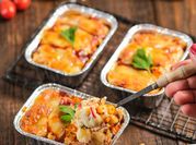 Gambar mac and cheese daging asap
