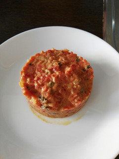 Una foto de Tartar de tomate