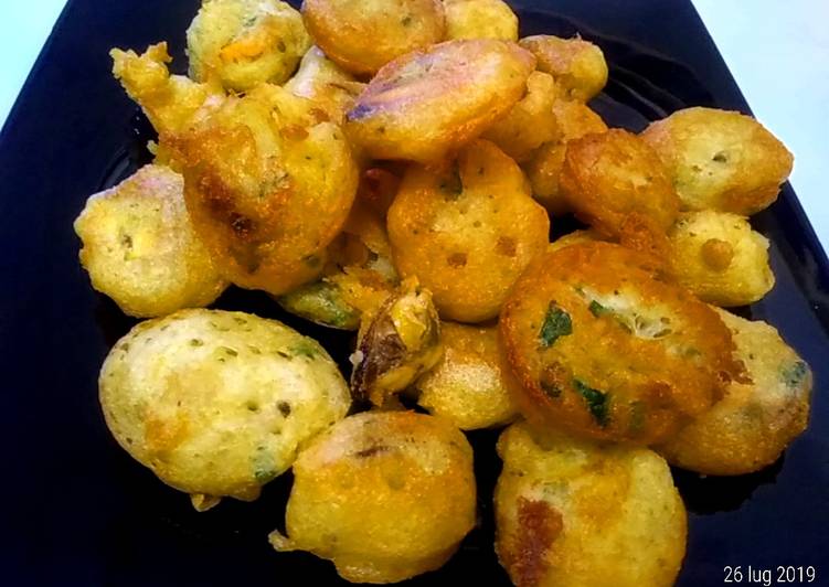 Cozze pastellate alle erbe aromatiche