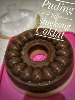 Foto resep Puding Tape Singkong Coklat