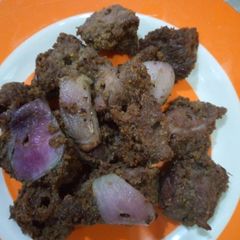 A picture of Homemade tsire🍢🍢.