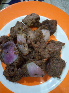 A picture of Homemade tsire🍢🍢.