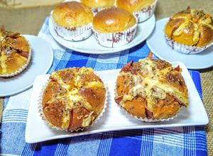 Foto resep Korean Pizza Garlic Bread