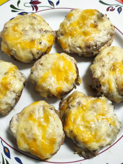 Una foto de Champiñones rellenos bacon