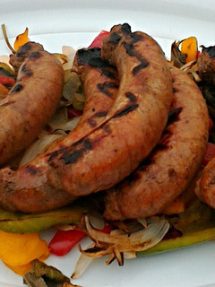 A picture of Grilled Sausage And Peppers.