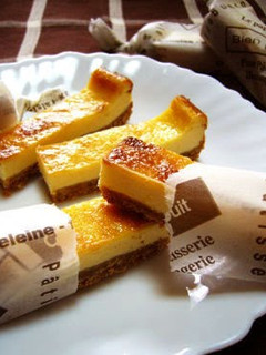 A picture of Just Mix Stick Cheesecake.
