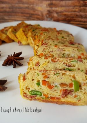 Foto resep Telur Dadar Gulung Ala Korea