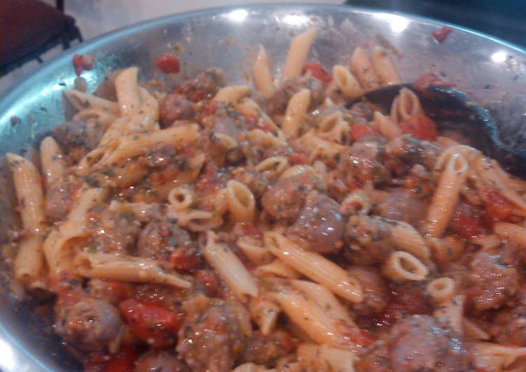 Step-by-Step Guide to Prepare Homemade Stacy&#39;s Italian Sausage Pasta
