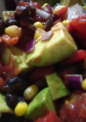 A picture of Avocado salad.